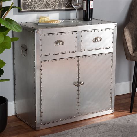 metal accent cabinet